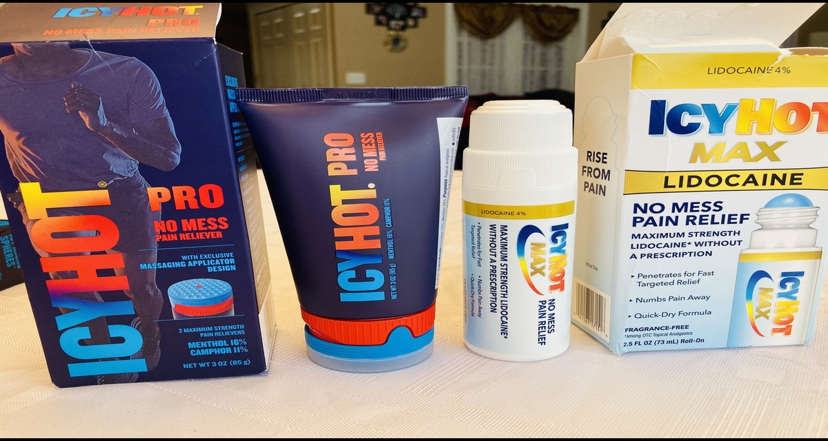 Icy Hot pro vs Icy Hot max: differences advantages
