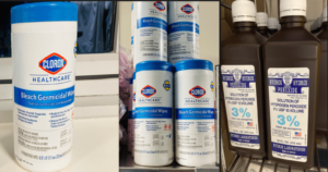 Bleach vs Hydrogen Peroxide: Role in mold & mildew removal, wound care, pool care, safety steps Bleachy