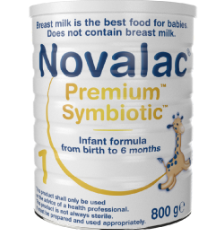 Baby formula with symbiotic