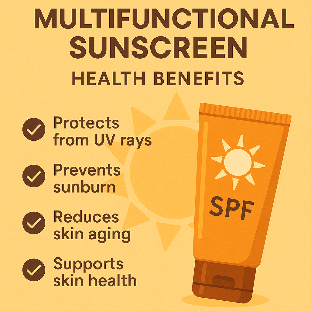 Multifunctional Sunscreen Health benefits